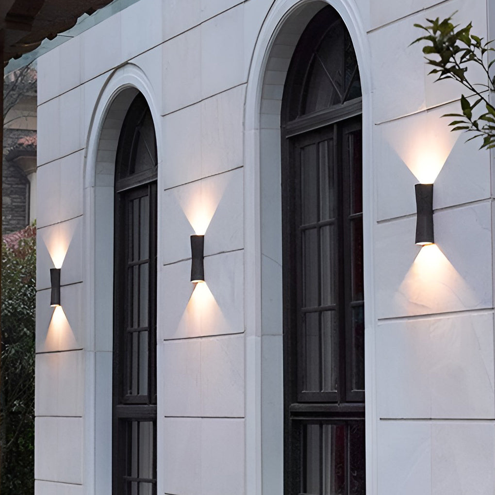 Waterproof LED Up and Down Lights Modern Wall Lamp Wall Washer Light | Dazuma