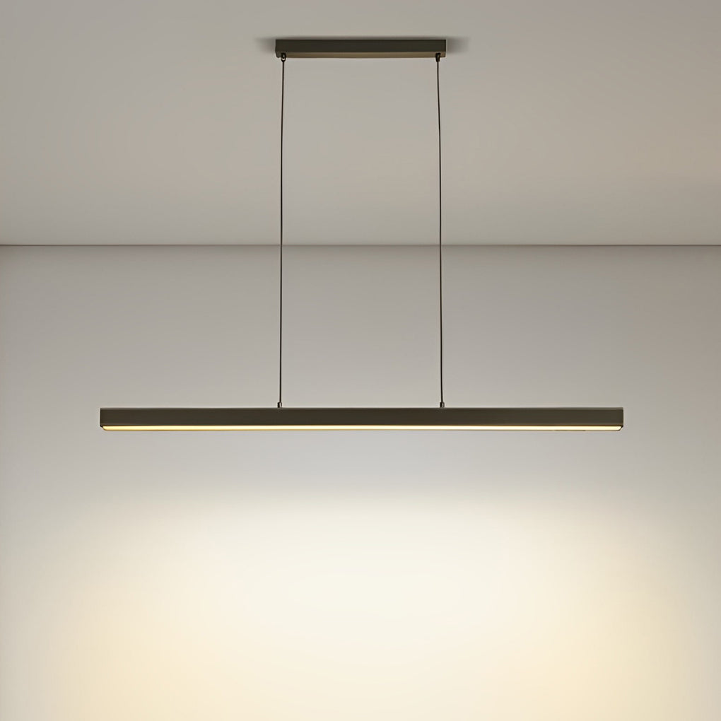 30'' Rectangular Modern Black Pendant Lighting Vintage Pendant Lighting