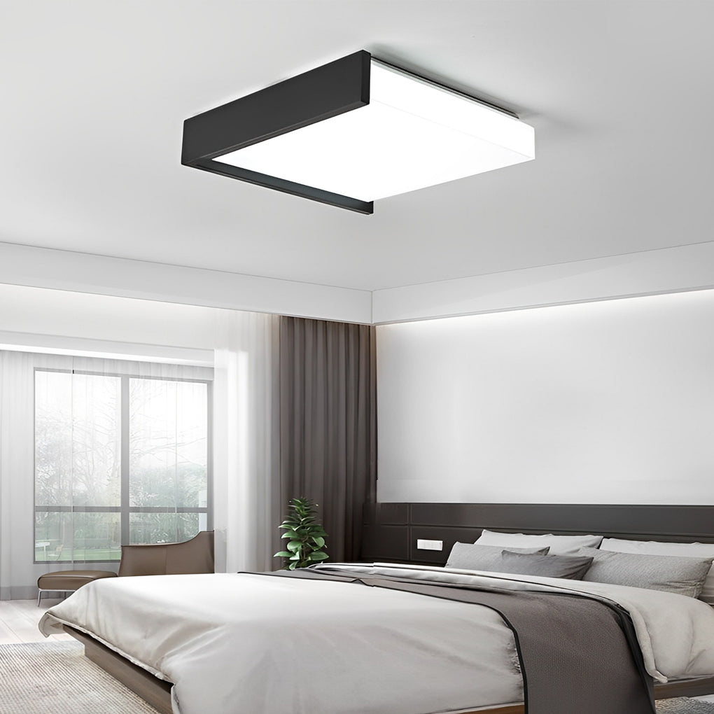 Minimalist Creative Square LED Stepless Dimming Nordic Ceiling Lightings