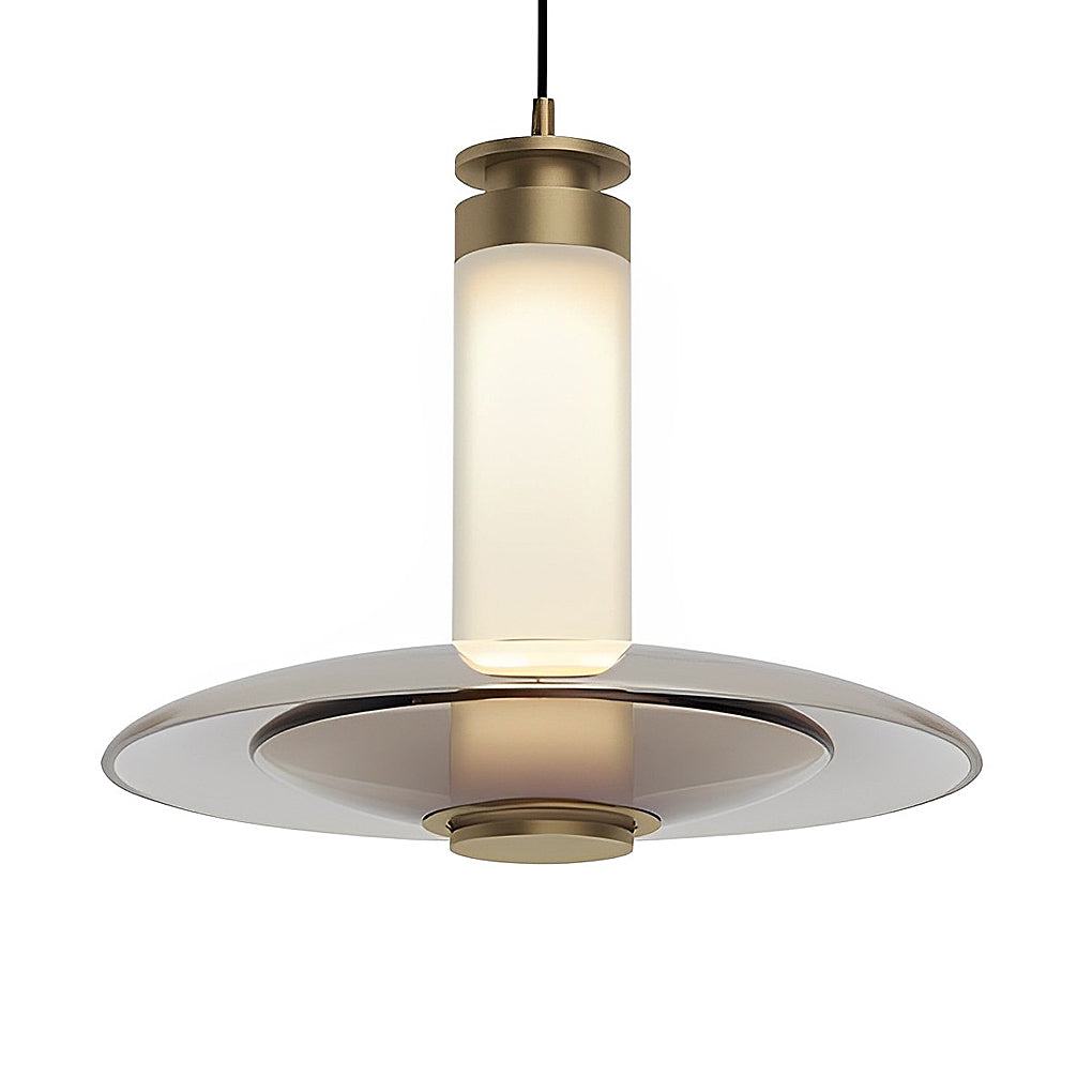 Minimalist Creative Round Glass LED Modern Pendant Lightings Chandelier