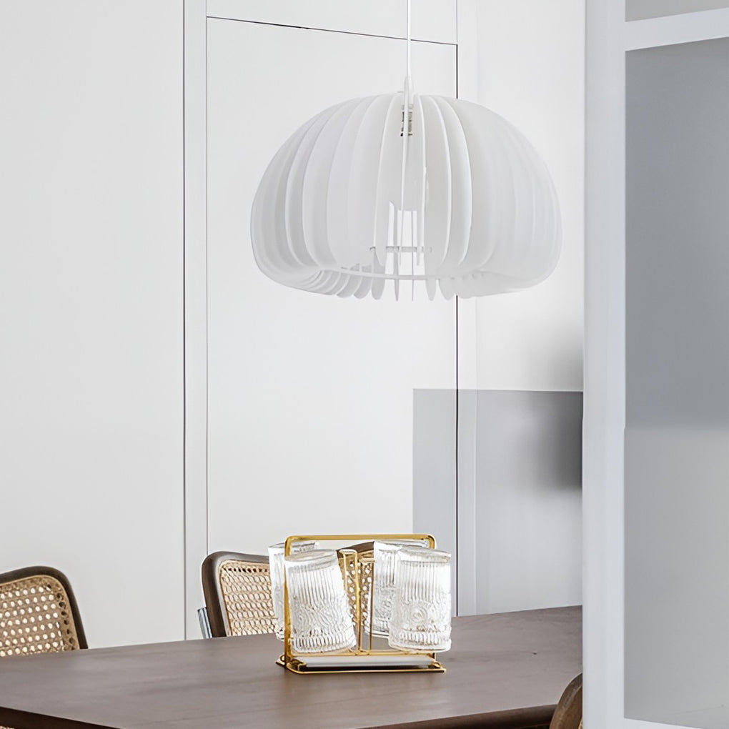 Lantern Shaped 3 Step Dimming LED 16W White Nordic Pendant Lighting