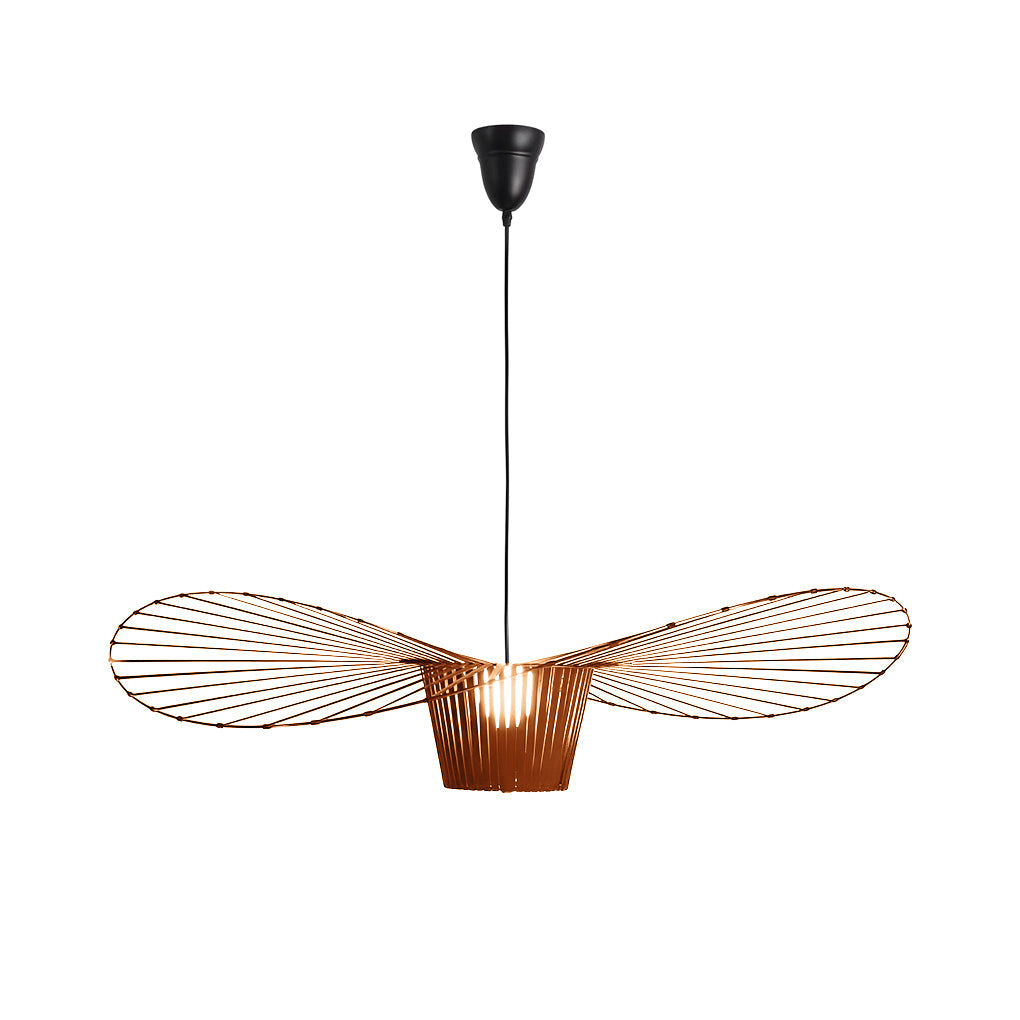 Creative French Style Hat Fabric Nordic Chandelier Pendant Lighting Fixture