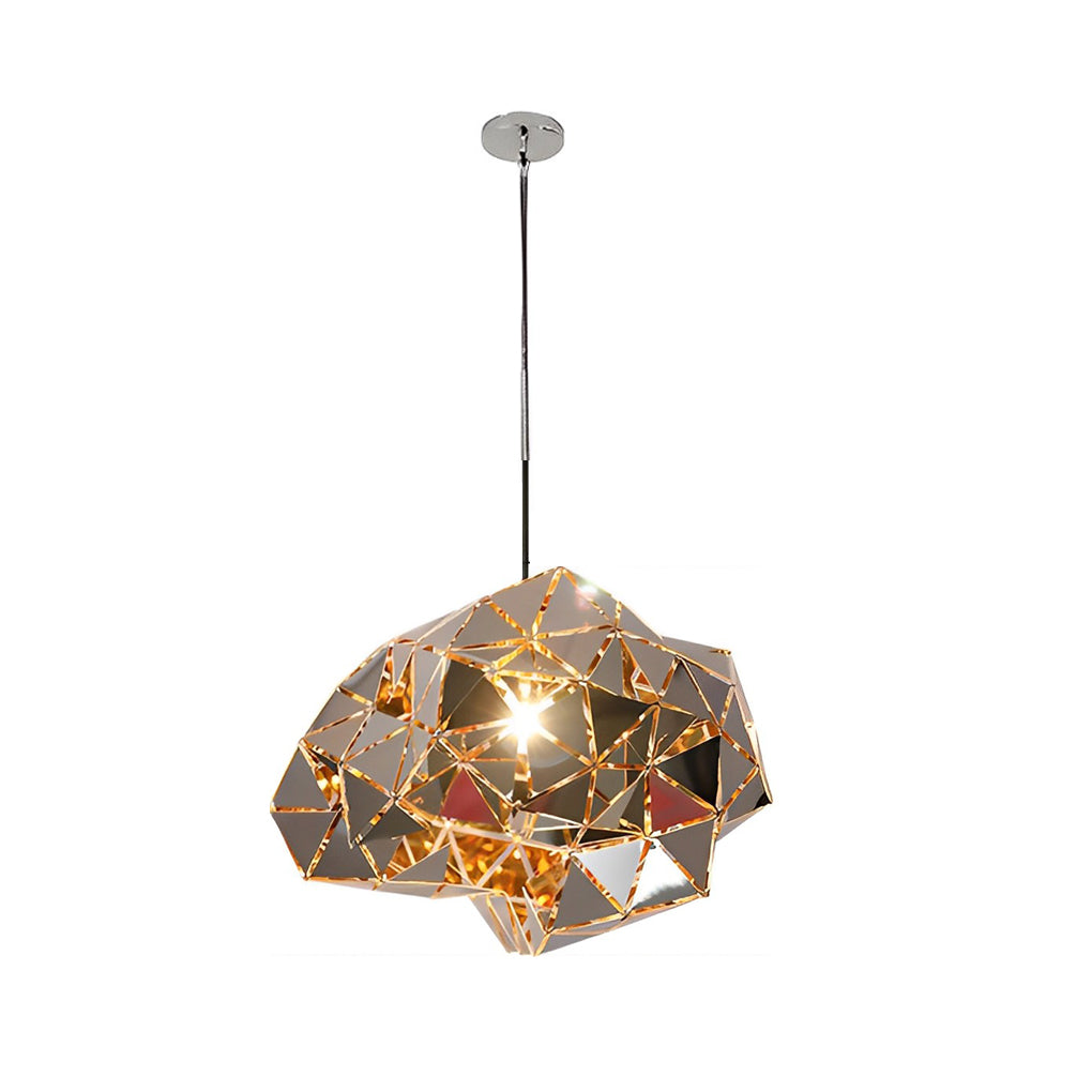 Irregular Decor Stainless Steel Hollow Creative Post-Modern Chandelier Design