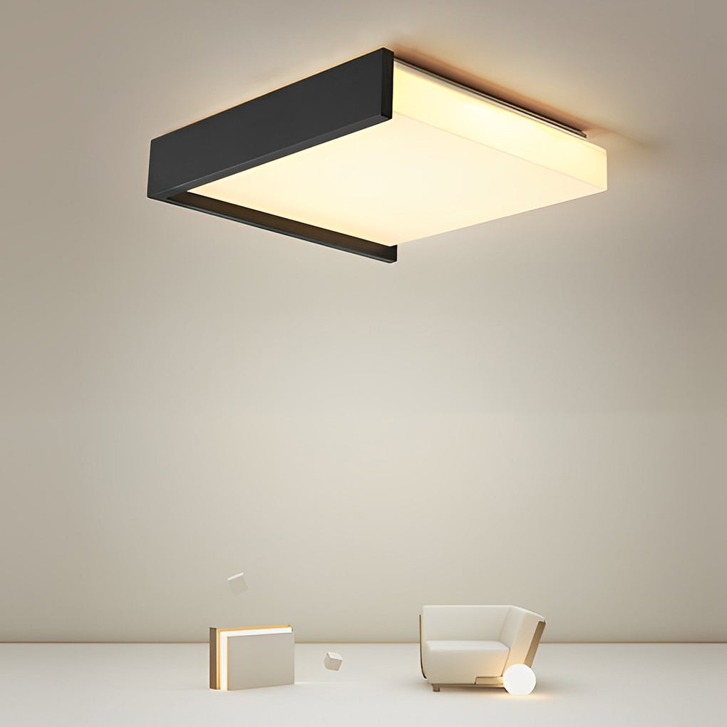 Minimalist Creative Square LED Stepless Dimming Nordic Ceiling Lightings