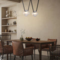 Creative Glass Jar LED Simplicity Decor Modern Chandelier Hanging Lamp - Dazuma