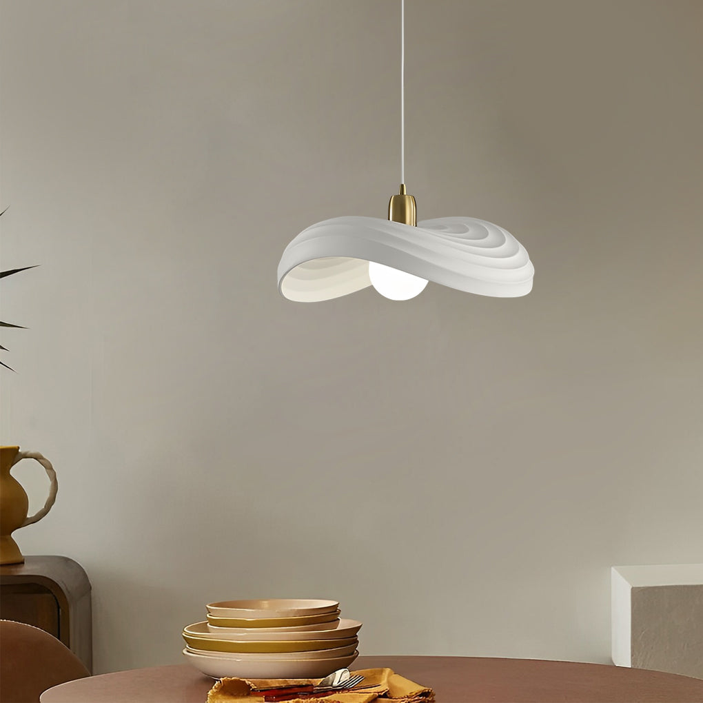 Resin Art Creative Wabi-Sabi Plating Hardware Nordic Chandelier Light Design