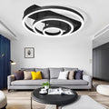Adjustable Multiple Circular LED Modern Flush Mount Ceiling Lightings