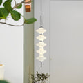 Glass Creative Gourd Metal LED Modern Minimalist Small Chandelier Light Design