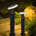 Waterproof Round Mushroom LED Black Modern Pathway Lights Lawn Lamp - Dazuma