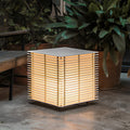 Square Grids Waterproof IP65 LED Black Modern Outdoor Lights Lawn Lamp - Dazuma