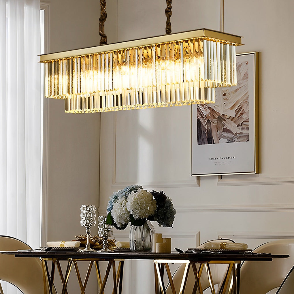 4 Layers Crystal Round Luxury Three Step Dimming Modern Chandelier Design
