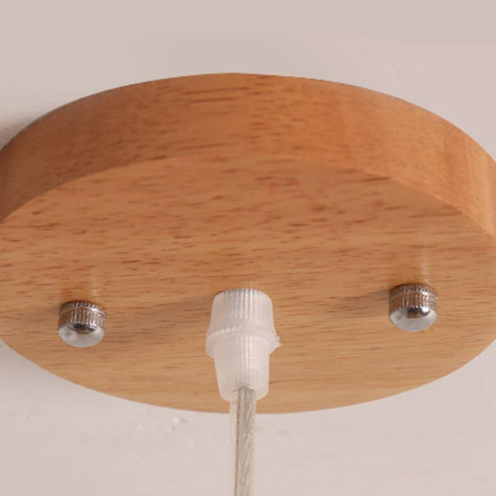 3 - Tiered Rustic Bamboo Woven Pendant Light Living Room Lighting Ideasing 1 - Light Single Cylinder Pendant