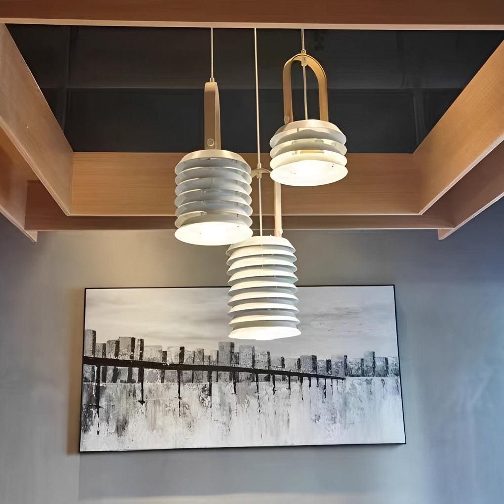 Creative Multi-layer Metal Minimalist Nordic Pendant Light Hanging Light Fixture