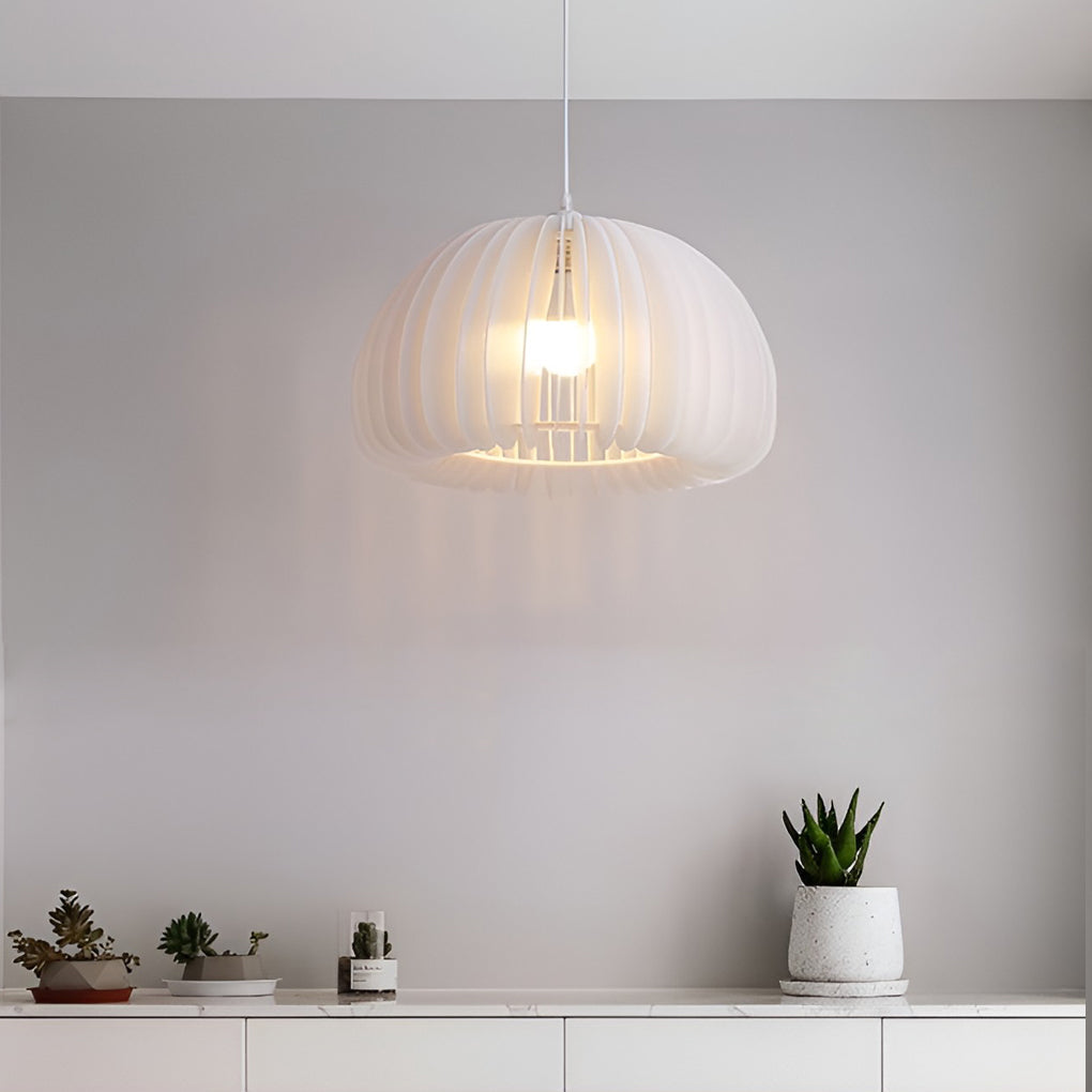 Lantern Shaped 3 Step Dimming LED 16W White Nordic Pendant Lighting