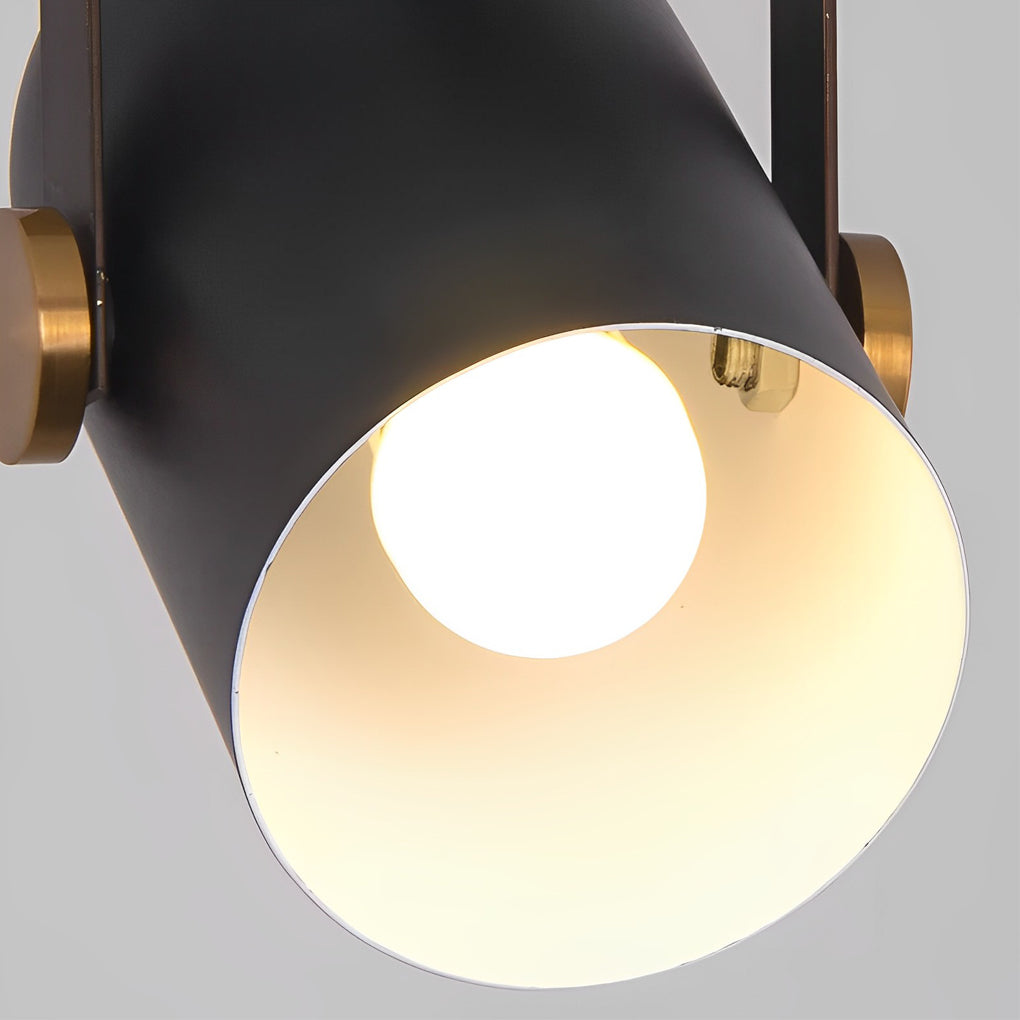 Rotatable Creative Aluminum Alloy Adjustable Industrial Pendant Lightings