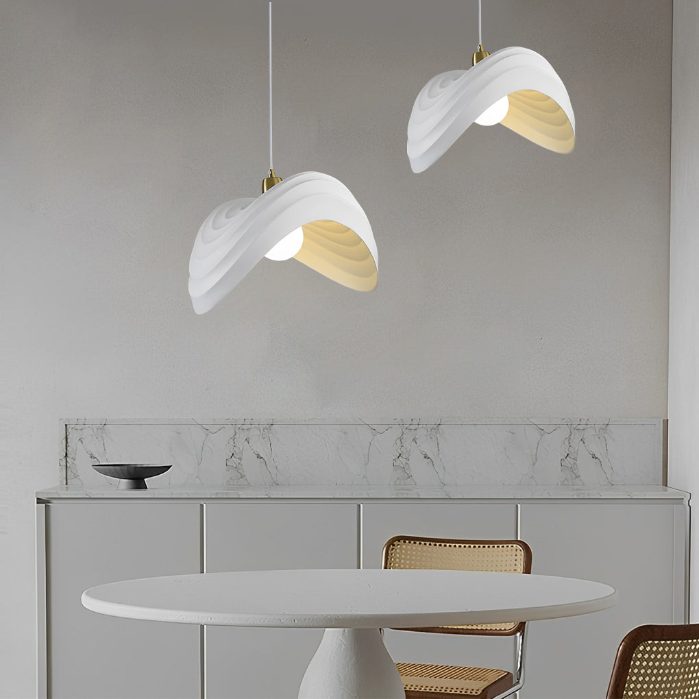 Resin Art Creative Wabi-Sabi Plating Hardware Nordic Chandelier Light Design