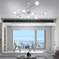 Minimalist Three Step Dimming Glass Globe American Style Chandelier - Dazuma