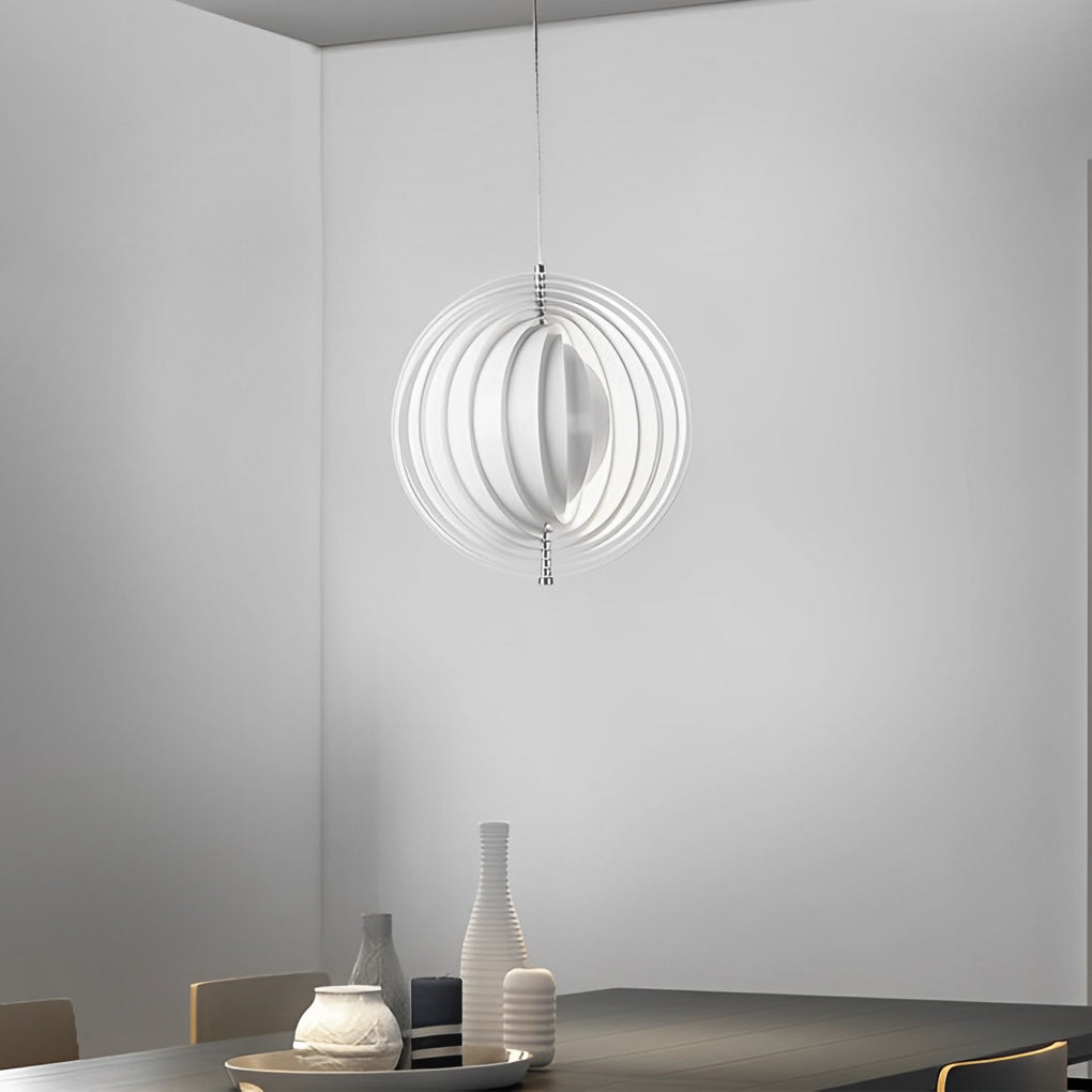 360° Rotatable Metal Creative White Nordic Pendant Lights Hanging Light Fixture
