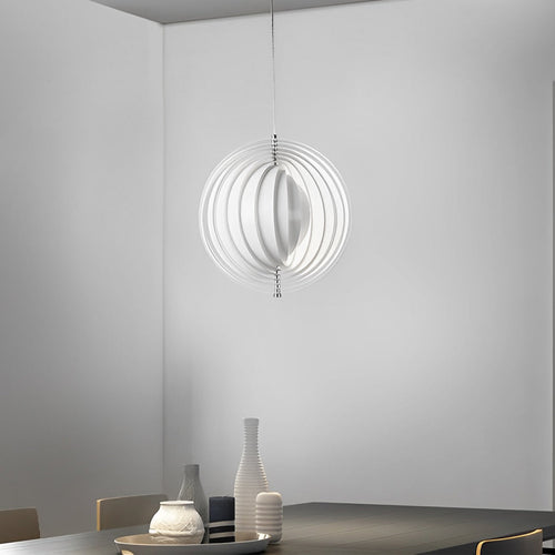 360° Rotatable Metal Creative White Nordic Pendant Lights Hanging Light Fixture