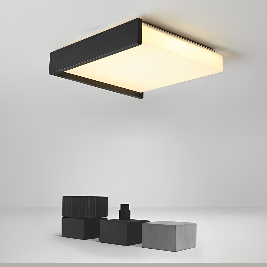 Minimalist Creative Square LED Stepless Dimming Nordic Ceiling Lightings