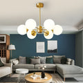 6 Lights Three Step Dimming LED Nordic Chandelier Kitchen Island Lighting - Dazuma