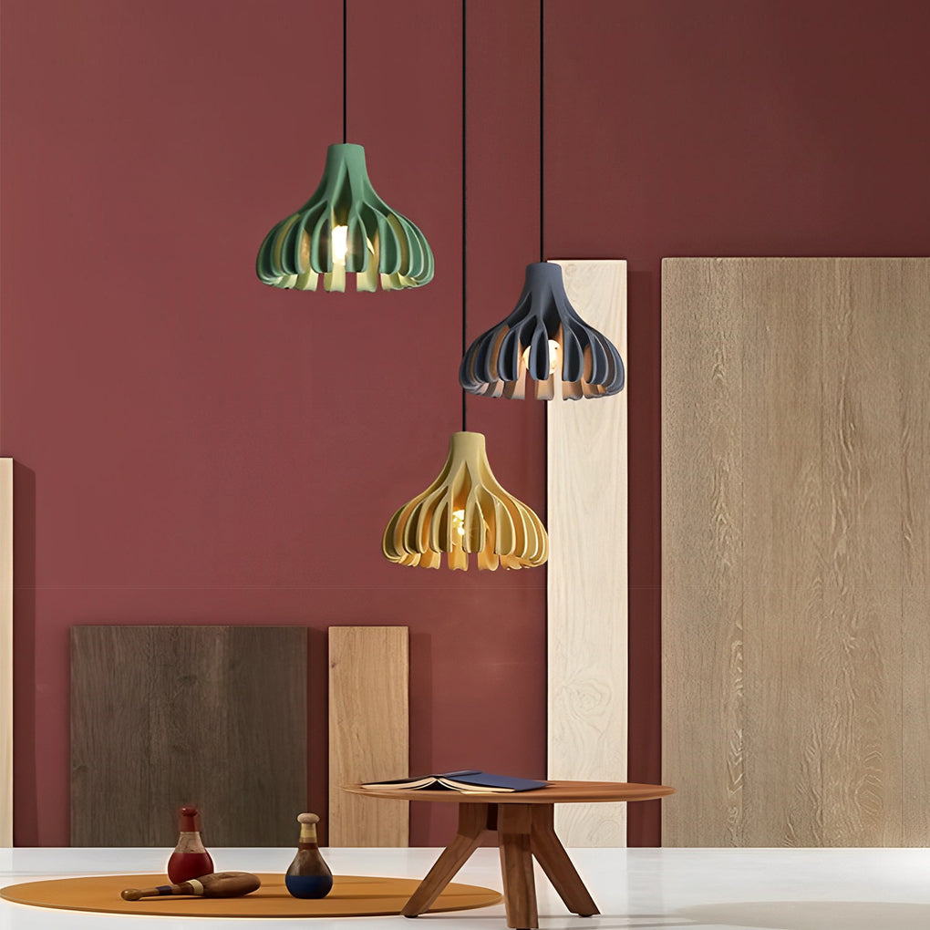 Creative Resin Multi Color Nordic Chandelier Pendant Light Hanging Light Fixture