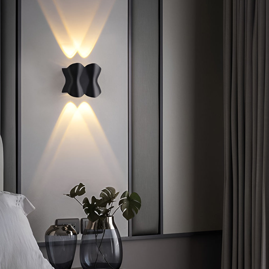 Creative LED Up and Down Lights Waterproof Modern Outdoor Wall Lamp | Dazuma