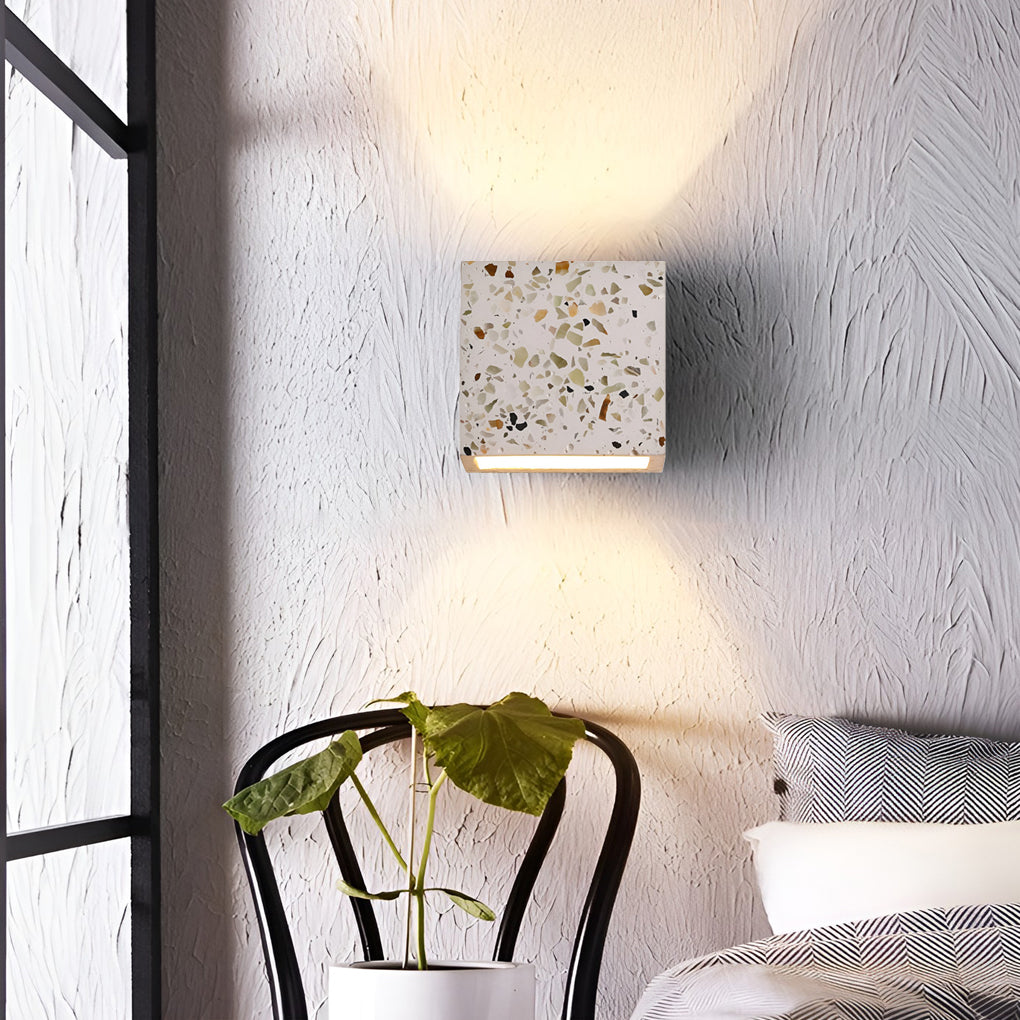 Square Up and Down Lights Nordic Wall Sconce Lighting Wall Lamp - Dazuma