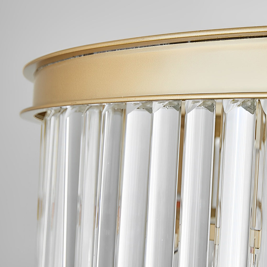 4 Layers Crystal Round Luxury Three Step Dimming Modern Chandelier Design
