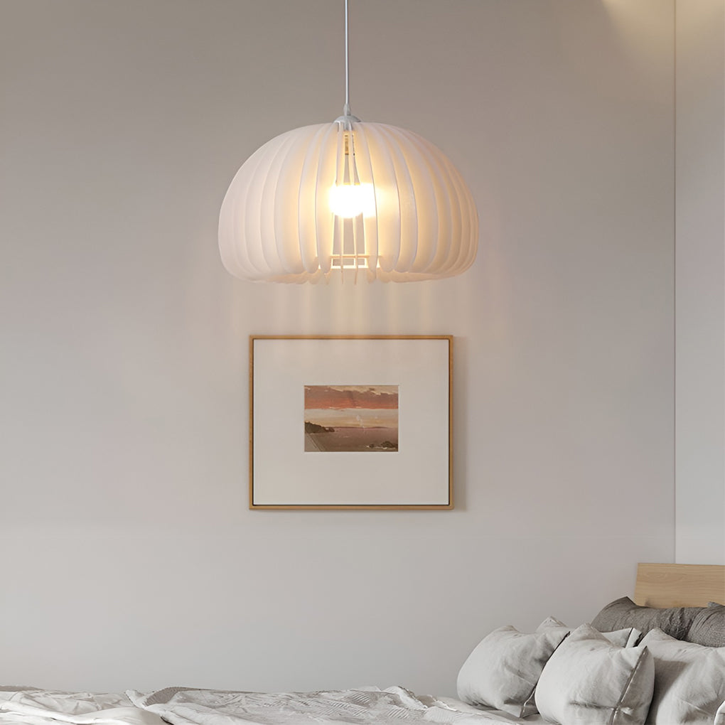 Lantern Shaped 3 Step Dimming LED 16W White Nordic Pendant Lighting