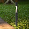 Round Creative Waterproof LED 10W Gray Modern Outdoor Light Pathway Lamp - Dazuma