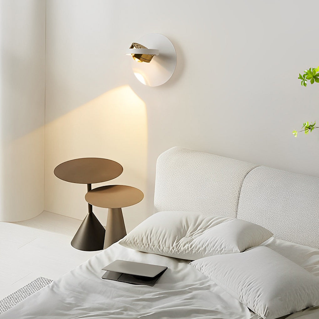 Round Square Creative Free Adjustable Direction Modern Wall Lights Fixture - Dazuma