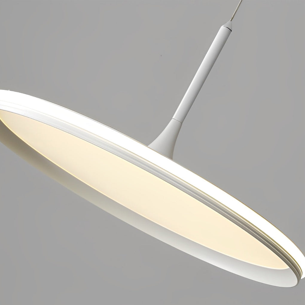 Round Ultra Thin Minimalist LED Nordic Chandelier Pendant Lightinging