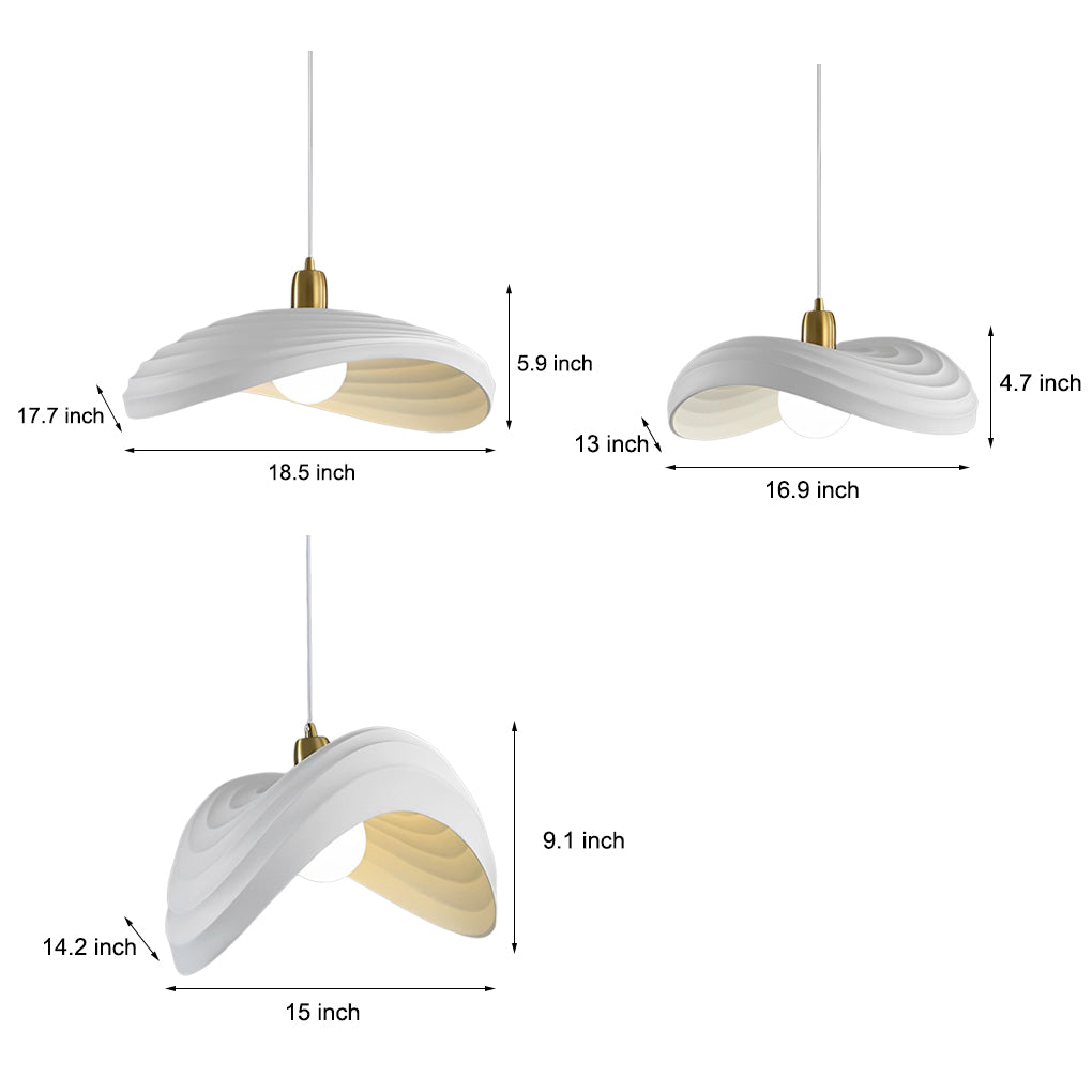 Resin Art Creative Wabi-Sabi Plating Hardware Nordic Chandelier Light Design