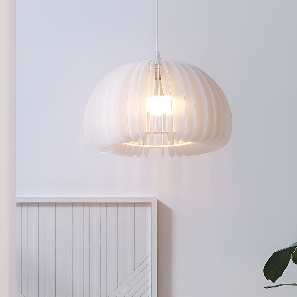Lantern Shaped 3 Step Dimming LED 16W White Nordic Pendant Lighting