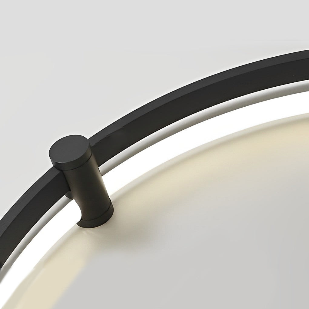 Round Creative LED Stepless Dimming with Remote Modern Ceiling Lightings