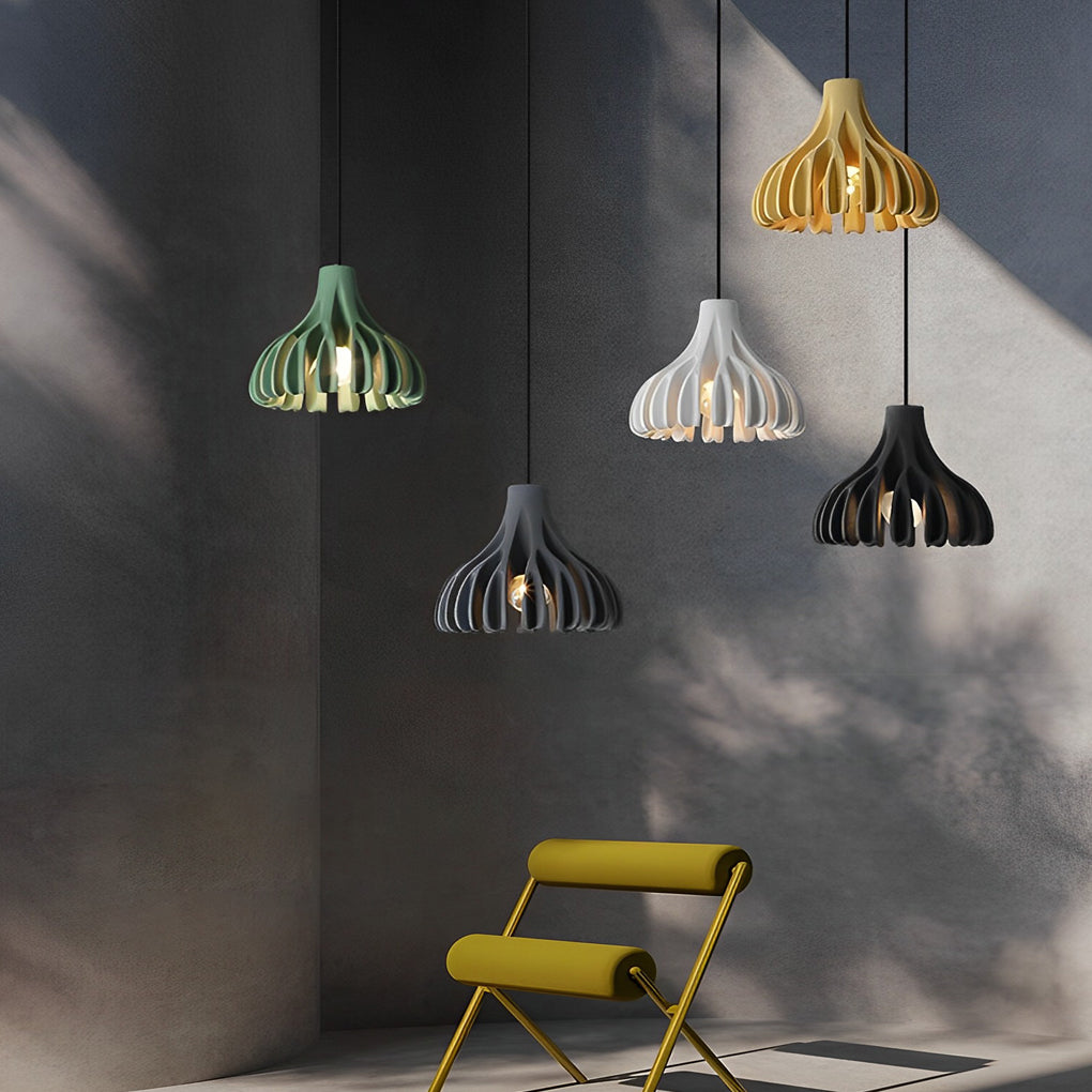 Creative Resin Multi Color Nordic Chandelier Pendant Light Hanging Light Fixture