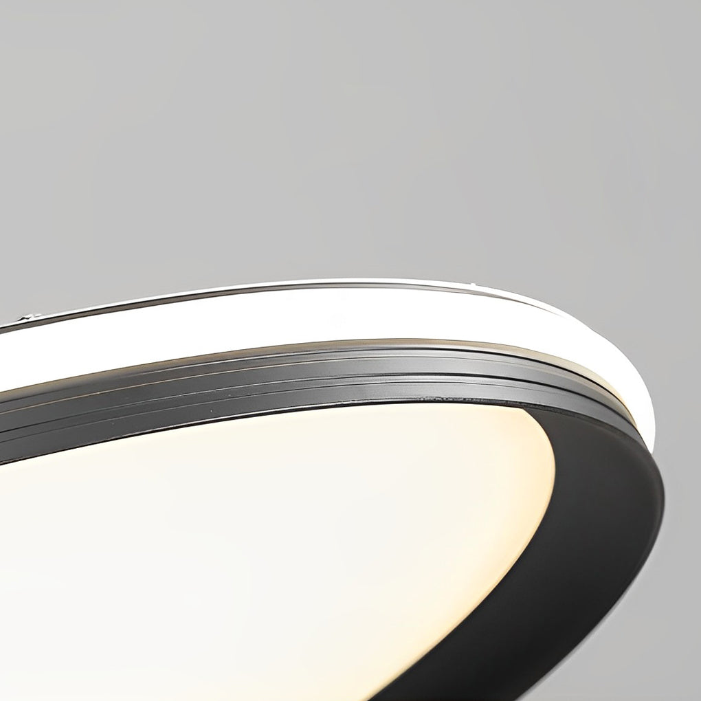 Round Ultra Thin Minimalist LED Nordic Chandelier Pendant Lightinging
