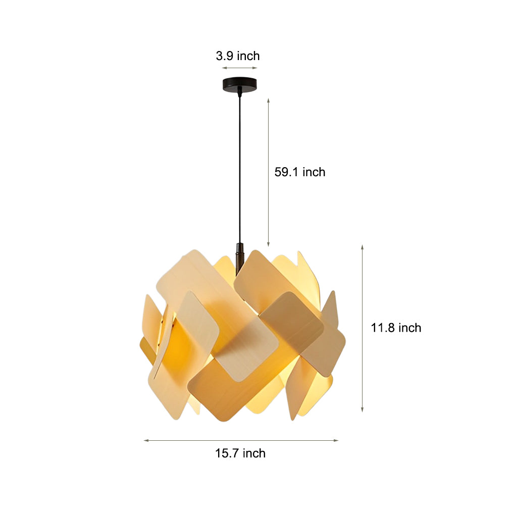 Creative Art Designer Acrylic Nordic Pendant Lightings Hanging Light Fixtures