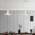 Round Retro Metal Hat Industrial Style Small Chandelier Pendant Lights - Dazuma