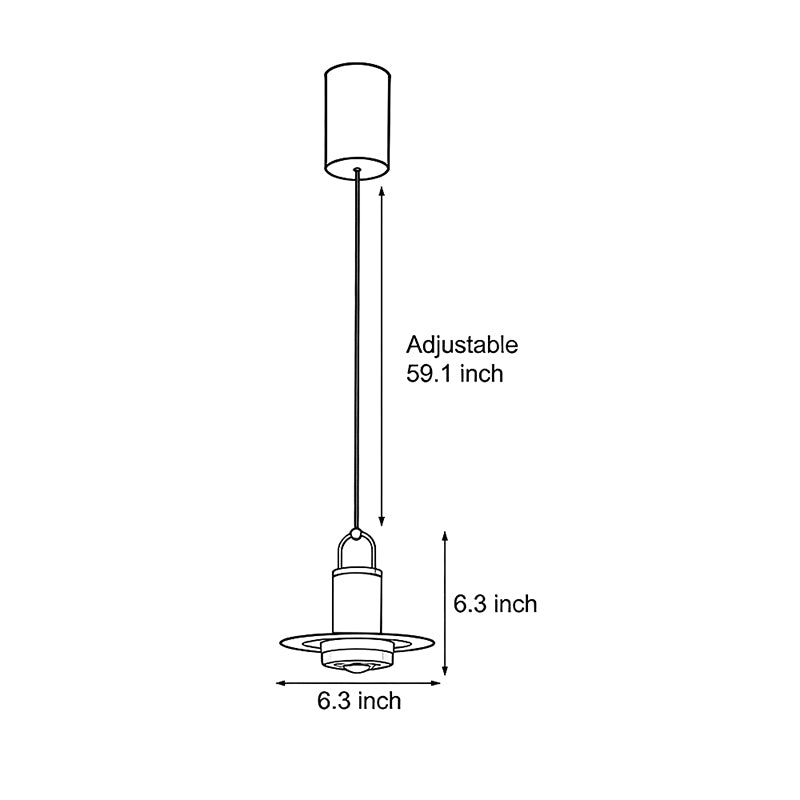 Small Simple Creative Metal Glass Nordic Hanging Lights Pendant Light Fixture