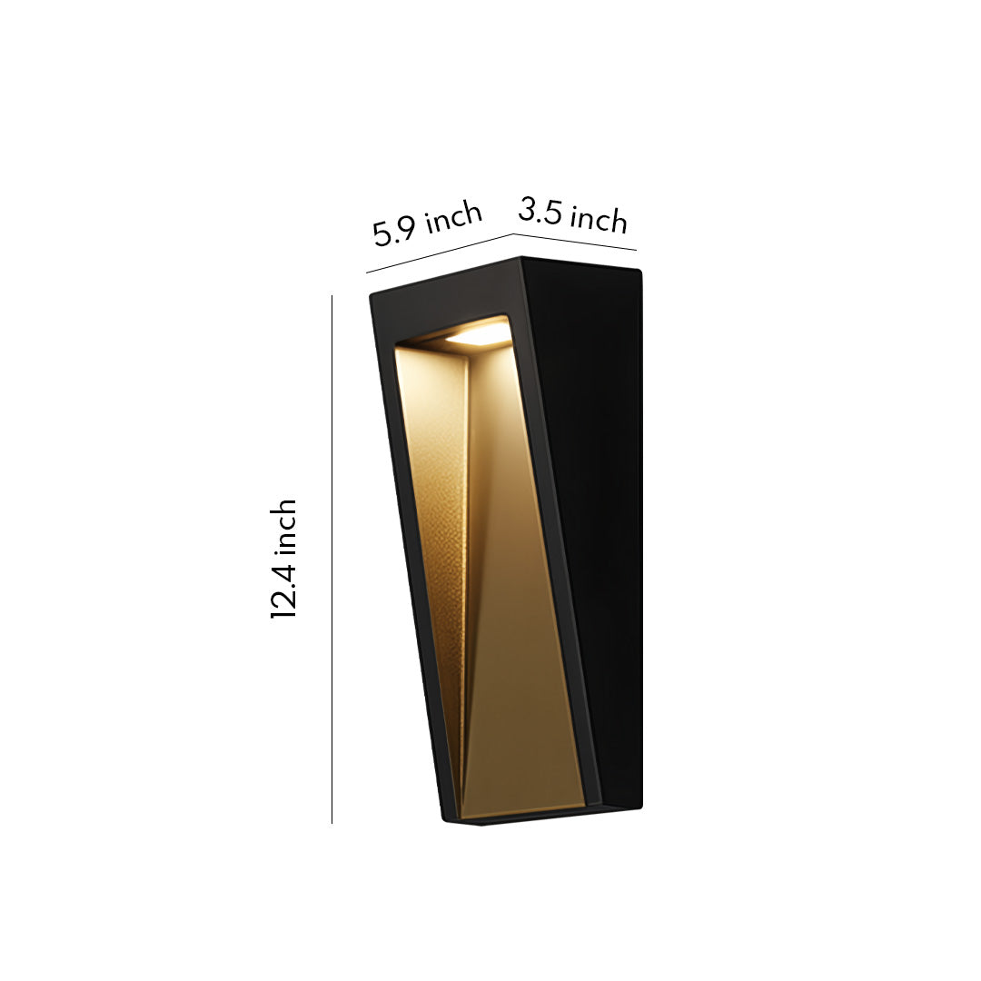 Wall Light Outdoor LED Waterproof Porch Metal Light