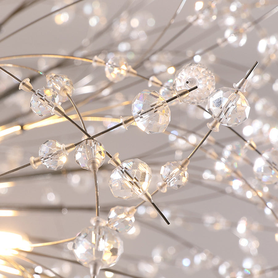 24'' Shrub Inspired LED Vintage Chandelier Pendant Light Hanging Lamp