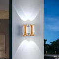 Waterproof Up and Down Lights LED Modern Outdoor Wall Sconce Lighting | Dazuma