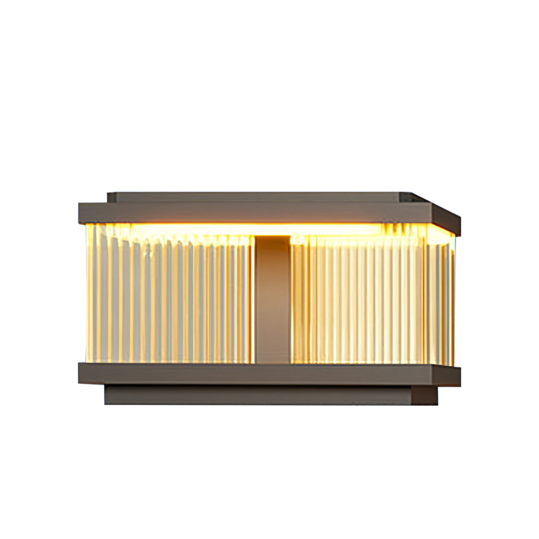 Pillar Post Lights Outdoor Waterproof Courtyard Square Light