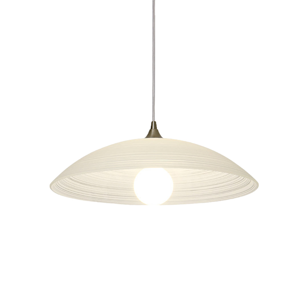 Japanese Style Pendant Lighting Retro Water Pattern Glass Light