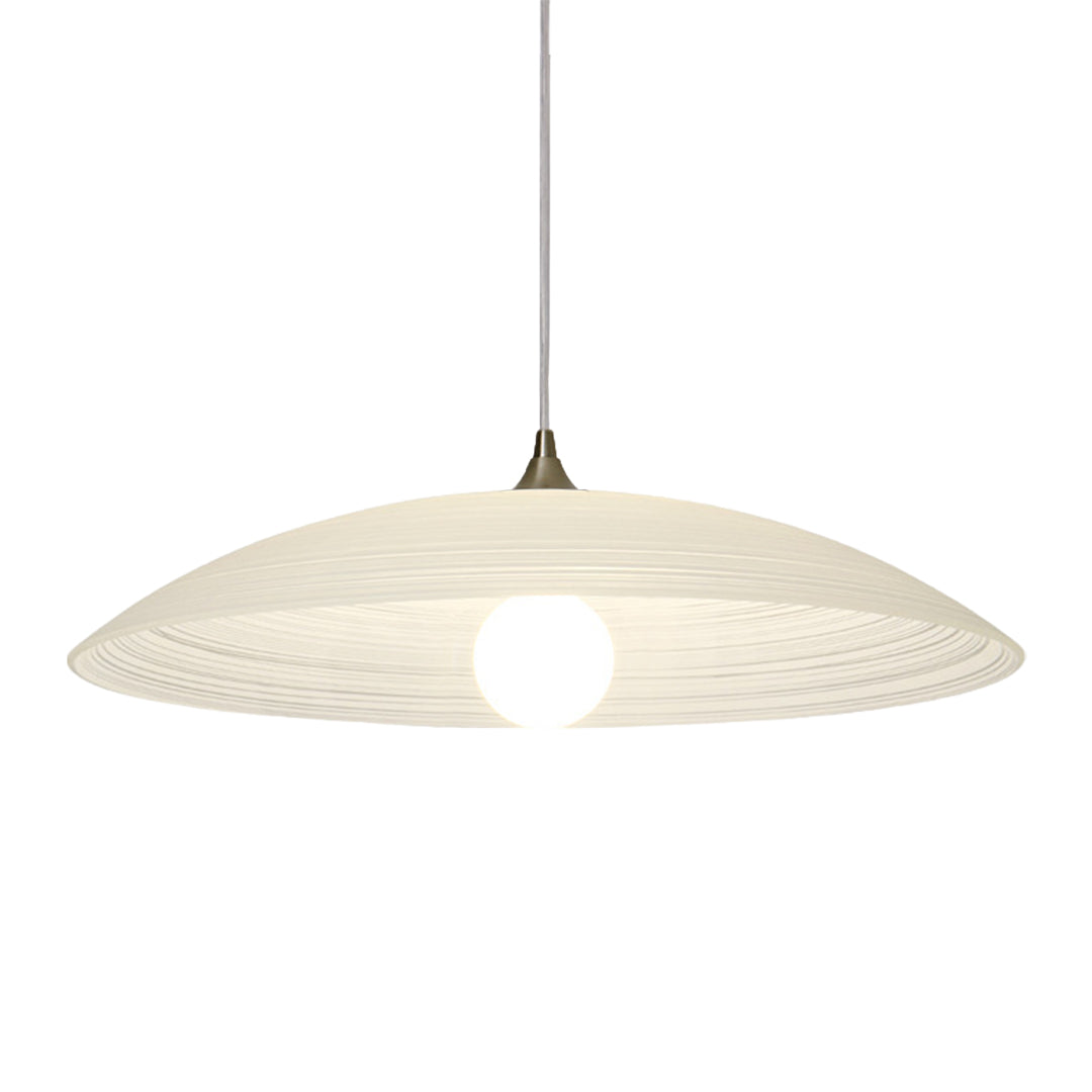 Japanese Style Pendant Lighting Retro Water Pattern Glass Light