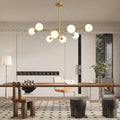 Industrial Modern Cluster Globe Geometric Pendant Light Ceiling Light