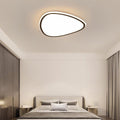 Nordic Geometric Reuleaux Triangle Modern Flush Mount Light with Remote Control