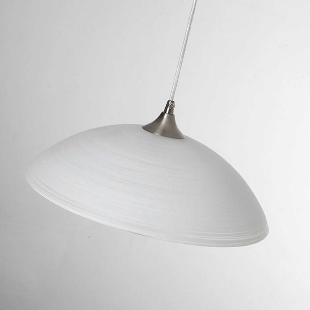 Japanese Style Pendant Lighting Retro Water Pattern Glass Light